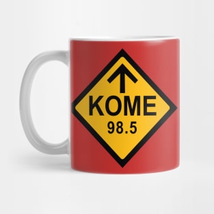 KOME 98.5 FM Radio Mug